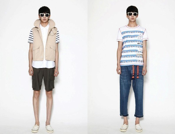 General Idea builds the Spring Summer 2012 'Garcons de la Plage' series 2