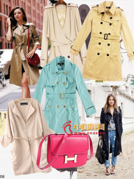 BURBERRY-style classic trench coat has always been a must-have item