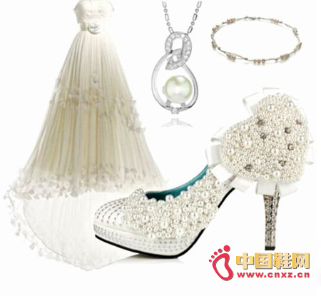 Full of fantasy wedding shoes