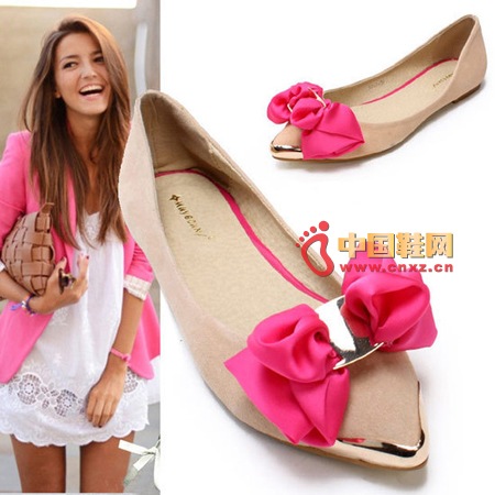 Fashion celebrity trend style design. A cute bow with a classic feel is decorated