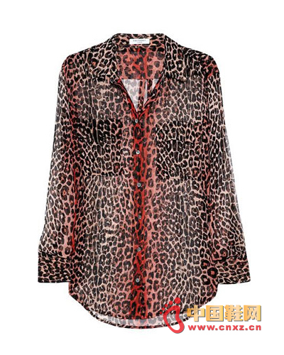 Equipment Leopard Chiffon Shirt 2960 yuan