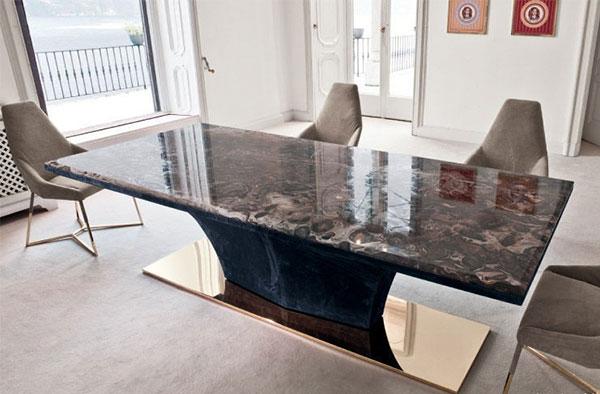 Want to buy marble furniture, first understand the difference between natural and artificial