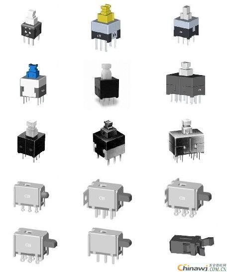 'Self-locking switch specification book / self-locking switch recognition book / self-locking switch technical parameters / self-locking switch engineering drawings / self-locking switch package