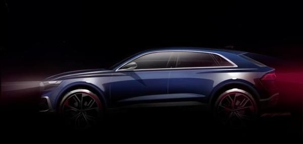 Audi Q8 first exposure stunned and more sporty or will have a pure electric version