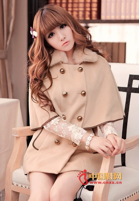 This coat is very stylish, beauty is the nature of each girl