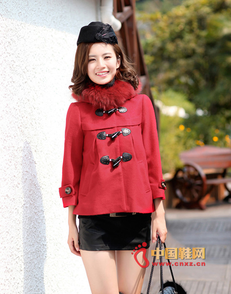 Do not want to wear bloated, all kinds of woolen coat is preferred