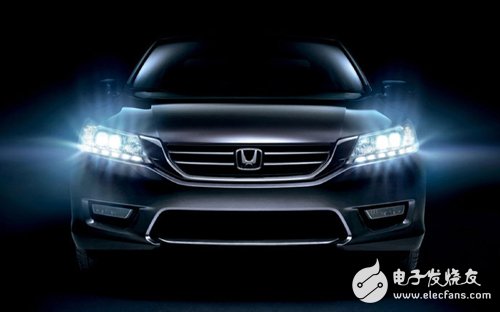 "International Electronic Business" Picture 1: LED daytime running lights and headlights for 2013 Honda Accord Travel / Hybrid models