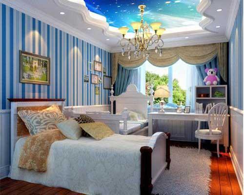 Children's room decoration about color matching and furniture selection