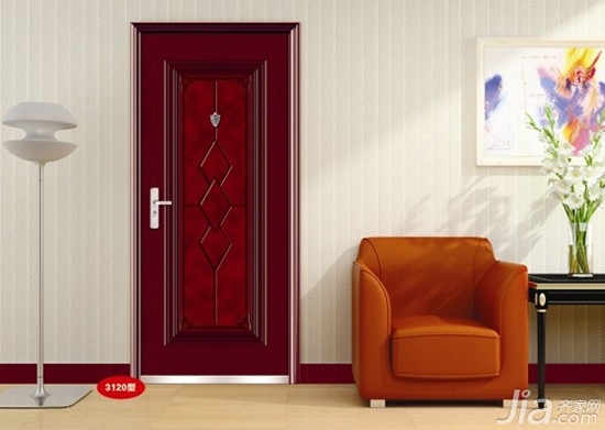 Aluminum alloy anti-theft door