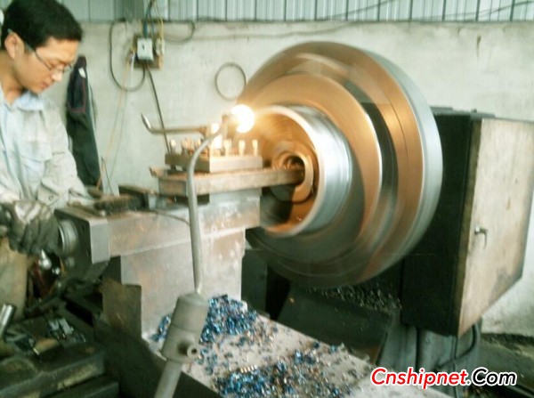 Jiangsu Jinshun Winding Machine 4 sets of 100KN marine electric winch factory delivery