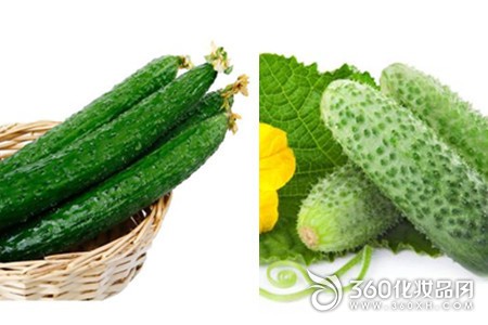 Cucumber cucumber face facial aging whitening complexion