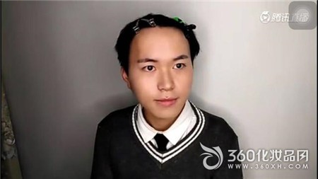 Boys make up the second, change the fairy, male biochemical makeup, male makeup, 0