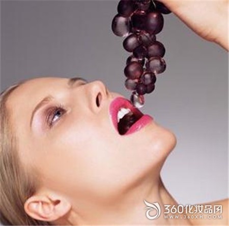 Grape hydrating grape seed antioxidant effect vitamin health