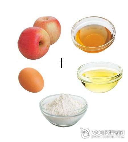 Moisturizing hydrating How to make apple puree yolk mask
