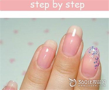 DIY Cherry Manicure Tenderness Little Brush Nail Petal