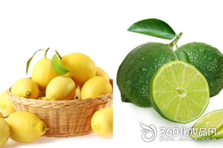 Lemon whitening skin nutrition acid vitamin c