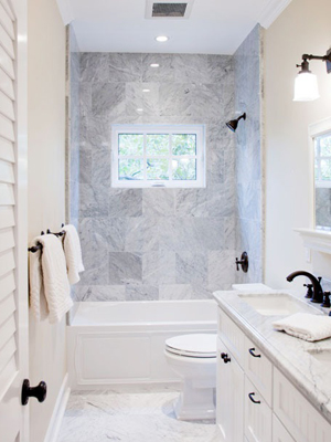 Small-sized bathroom decoration, small space utilization