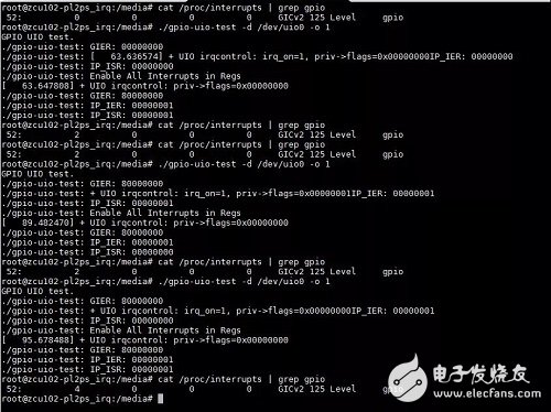 Multiple Linux UIO designs on Zynq UltraScale+ MPSoC