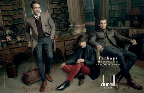 British gentleman Dunhill 2014 autumn and winter advertising