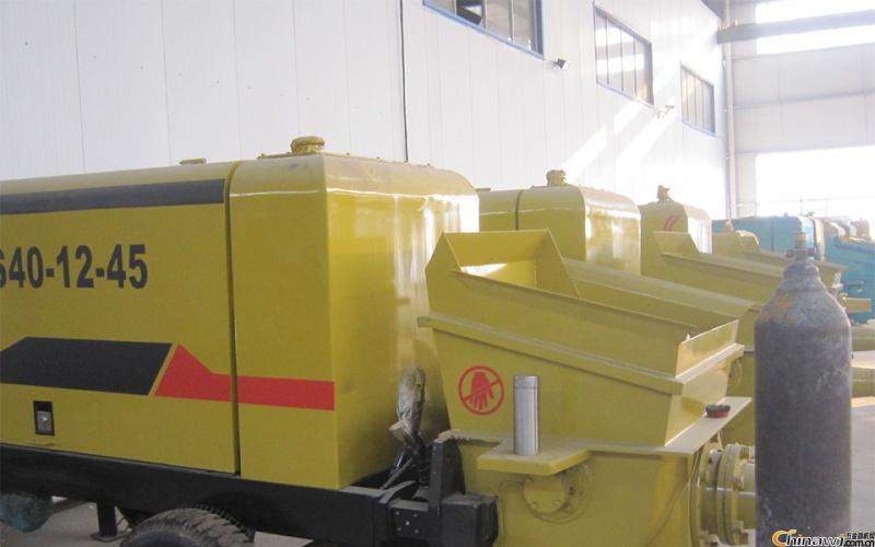 'Liaoning-Fujian Mining Concrete Pump-Full hydraulic version will be launched