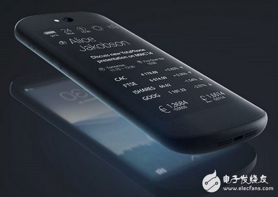 The back of YotaPhone 2 is an electronic ink screen.