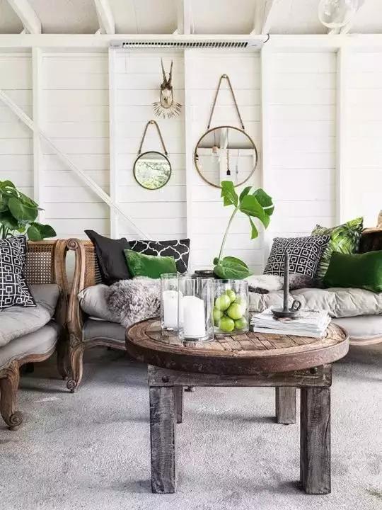 A touch of green in the home, the indoor plants make the home more fresh!