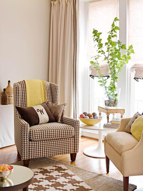 A touch of green in the home, the indoor plants make the home more fresh!