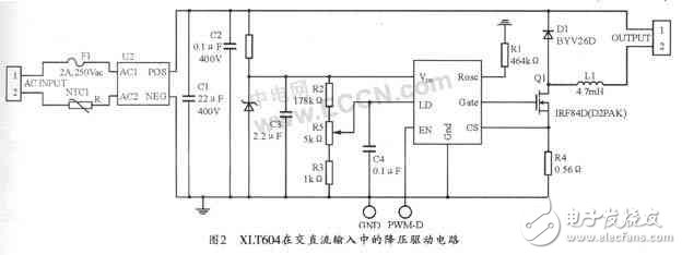 Application case of new high-power LED driver chip XLT604