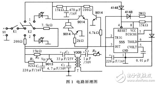 Portable body health condition diagnosis and treatment instrument