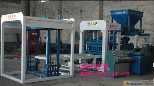 Low-cost, non-burning brick machine equipment--low carbon environmental protection YX