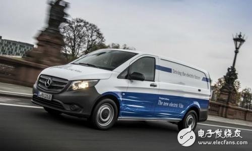 Mercedes-Benz propelled electric vans, electric version of the deterrent up to 150 km