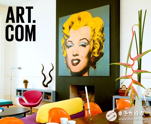 Art.com can use AR to put digital artwork on the wall
