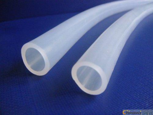 Use of food rubber tubes