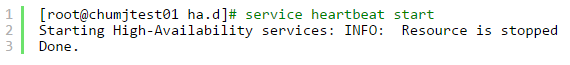 High availability solution for Linux dual-systems by installing the Linux-HA software