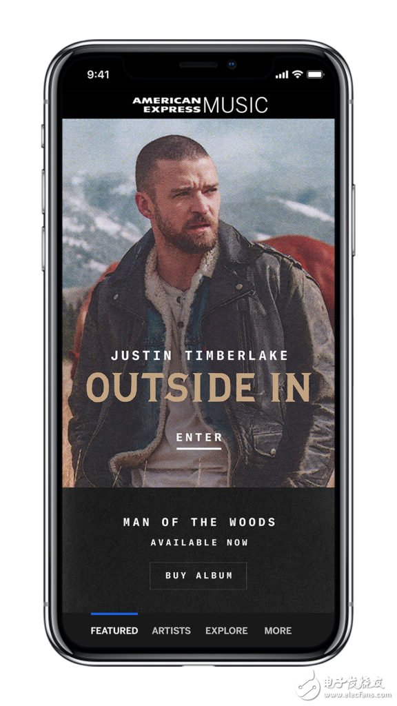 Justin Timberlake teamed up with American Express to develop an Outer In AR app