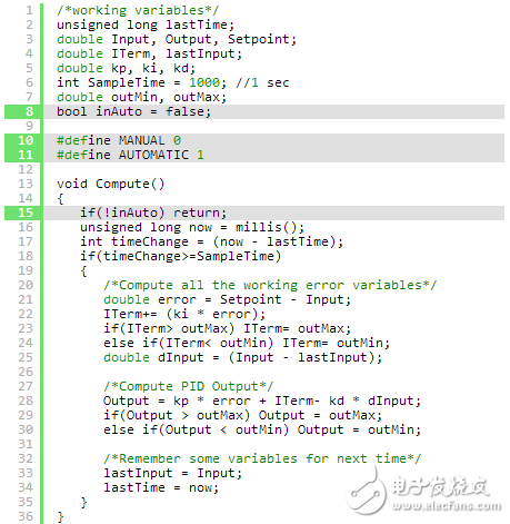 Use the PID library to easily get the PID