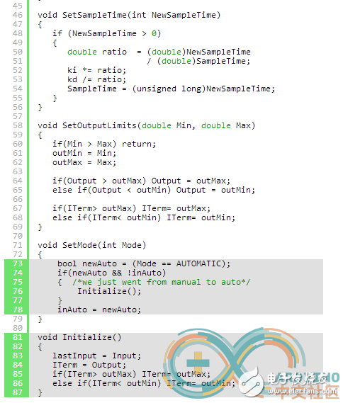 Use the PID library to easily get the PID