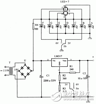 Regulated power supply circuit