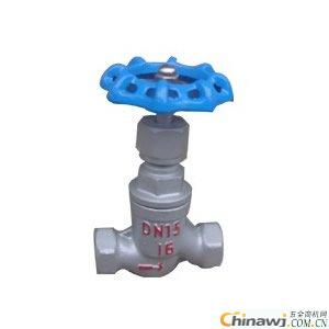 A vertical valve to introduce the information of the thread stop valve