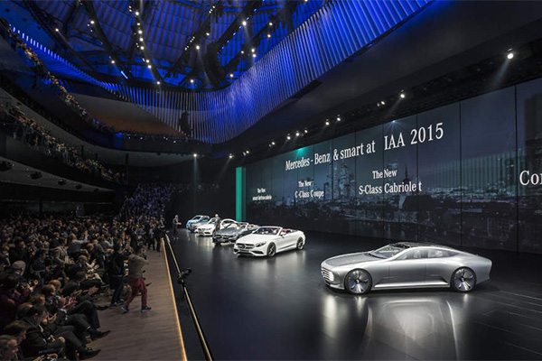 2015 Frankfurt Motor Show Mercedes-Benz Conference