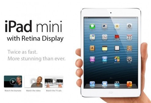 Rumored that Apple â€™s Q3 retina display iPad mini will be upgraded in Q1 next year