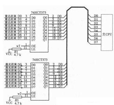 Design of fire control computer interface circuit