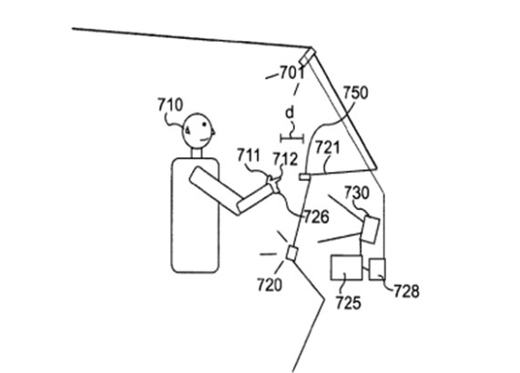 New patent shows that Apple may build a safer car touch screen control system