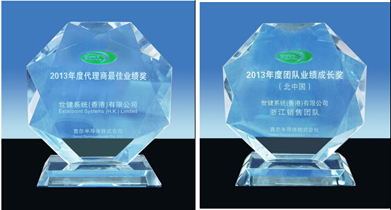 Shijian won the 2013 Best Agent Award for Seoul Semiconductor