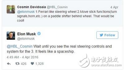 On Friday, Tesla CEO Elon Musk broke the illusion of many Model 3 fans through a few words on Twitter. He stressed that in any respect, the upcoming Model 3 will not be more advanced than the current Model S flagship model. Due to the lack of dashboards in the Model 3 prototype that Tesla revealed last year, everyone was whimsical about the configuration of the new car, such as whether it would use head-up display (HUD) equipment to display information such as speed and mileage.