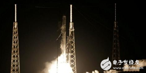 After the "Falcon 9" explosion, the spacex rocket launch opened on the 15th to send the satellite into space.