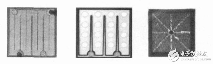 Figure 2 High-power LED chip electrode structure