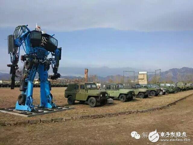 "Optimus Prime" truck real shot Transformers made by the People's Liberation Army