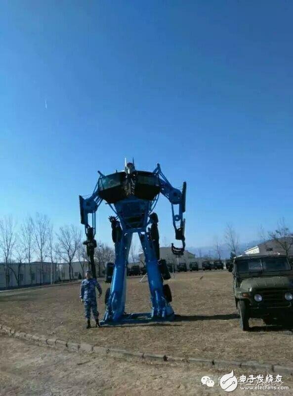 "Optimus Prime" truck real shot Transformers made by the People's Liberation Army