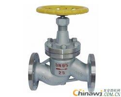 Standard and structural form of the shut-off valve